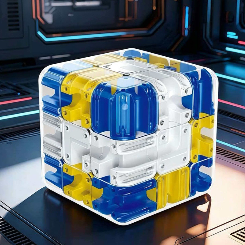 Game Educational For Kids Free - Permainan Puzzle Kubus Labirin Bola 3D
