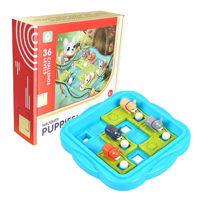 Kids Education Board - Papan Game nakal anak anjing mainan