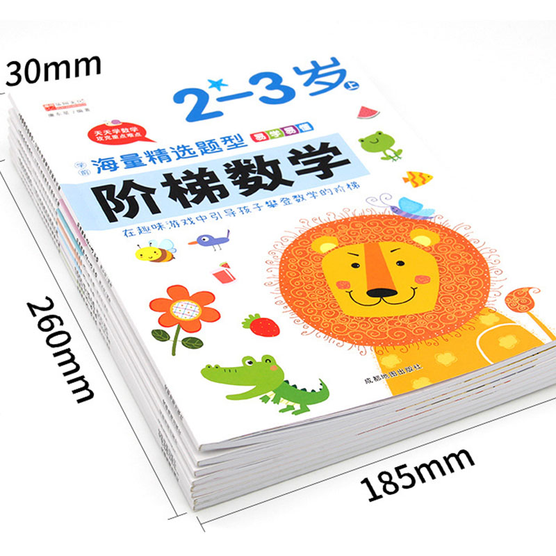 Kids Education Activities - Buku Kerja Matematika Langkah-demi-Langkah untuk Anak