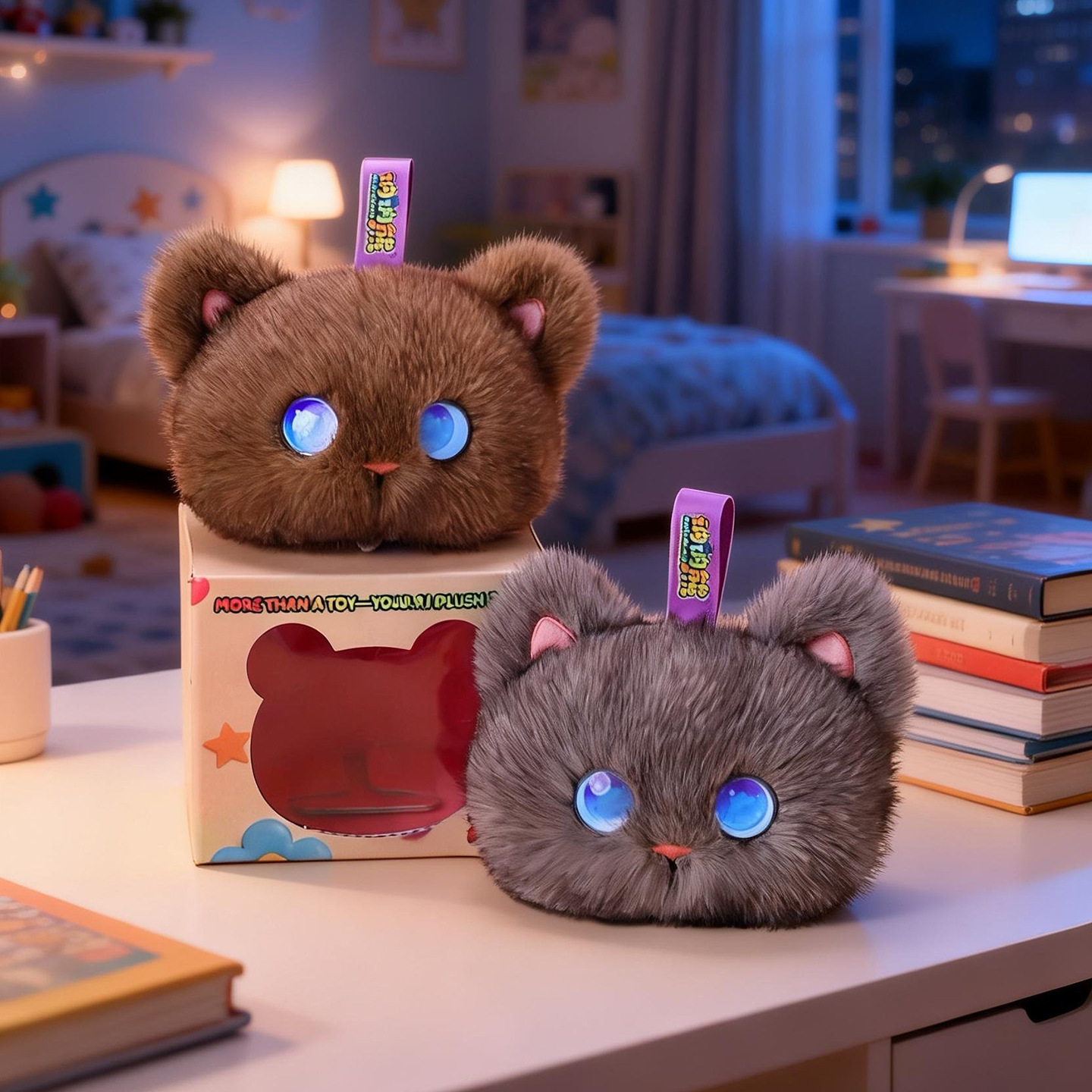 Kids Education In Us - Mainan Kucing Boneka AI Tobot, Teman