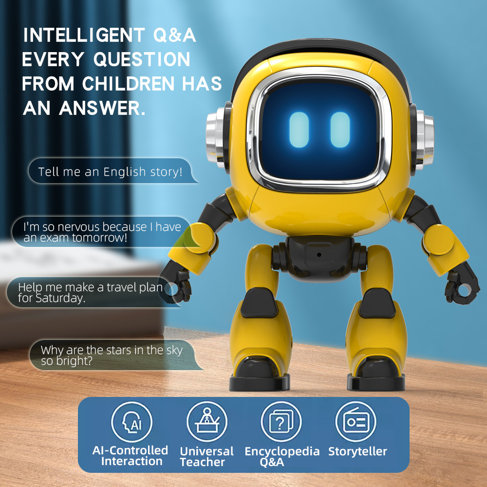 Kids Education In Us - Robot RC Suara AI DeepSeek, Kontrol