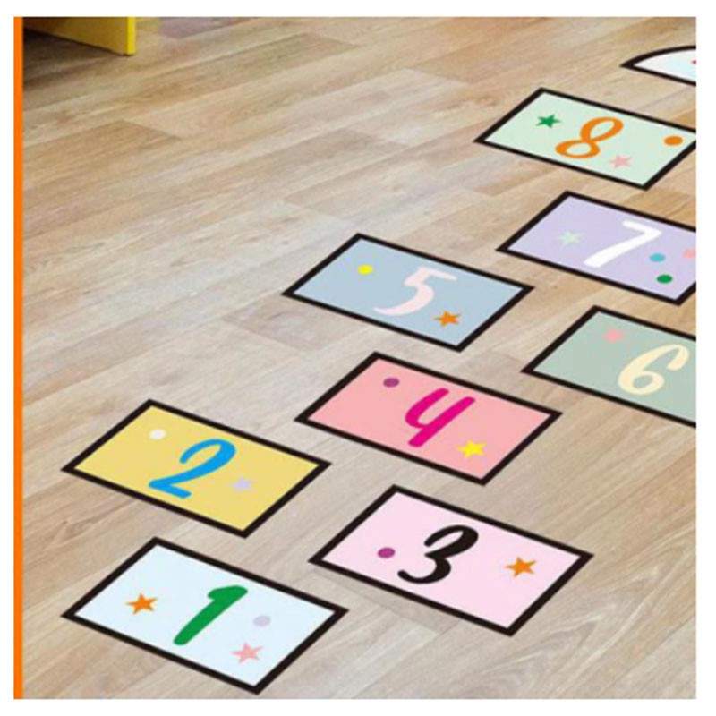 Kids Education Wallpaper - Stiker dinding Digital anak, stiker lantai
