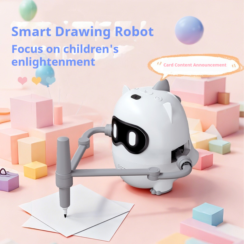 Kids Education In Us - Robot Gambar Dinosaurus Pintar Generik, Mainan