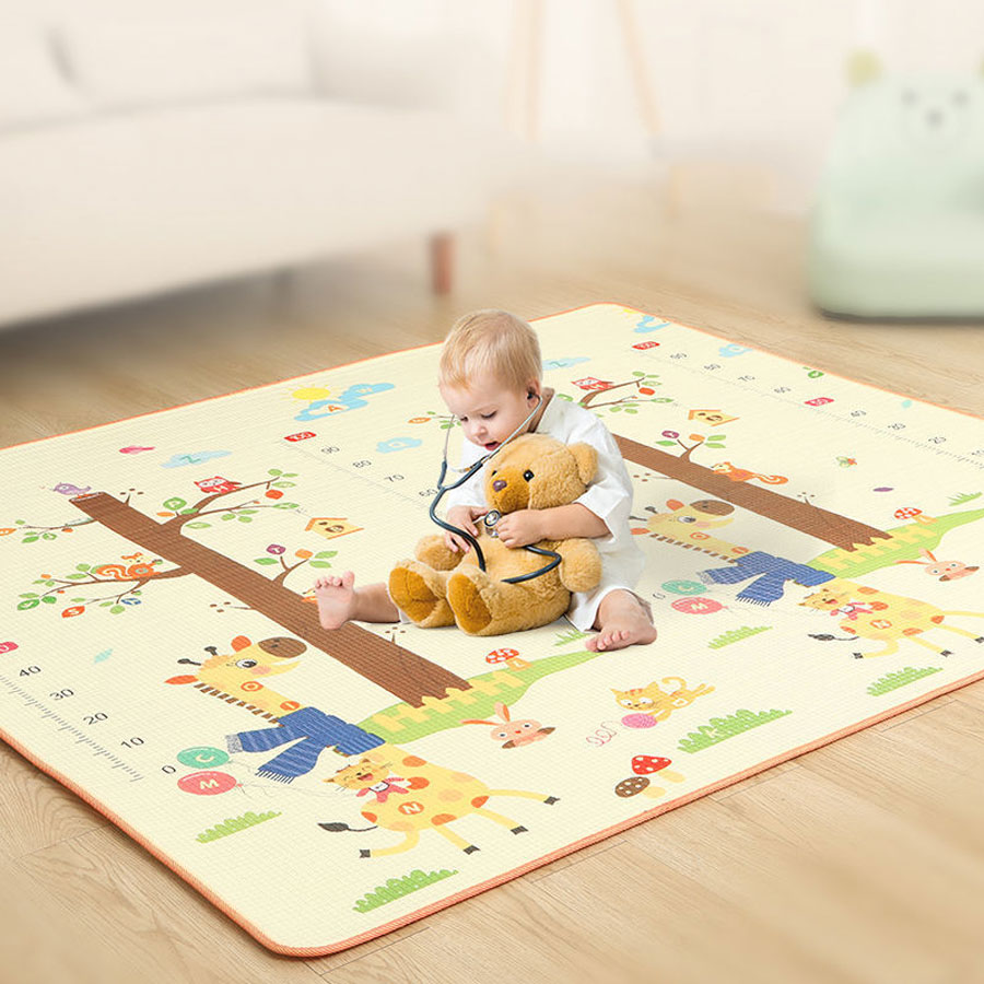 Kids Education Rug - Karpet merangkak anak-anak, tikar bermain bayi