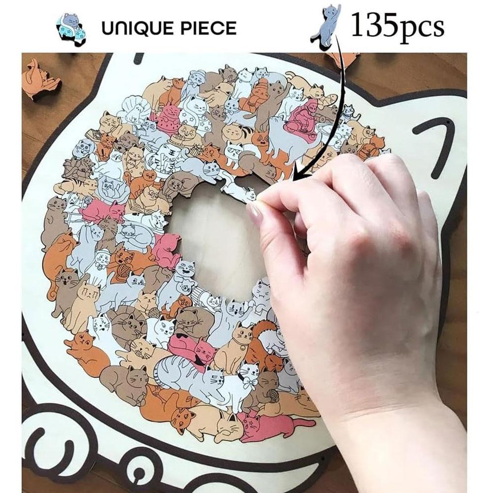Game Educational For Kids Free - 135-Piece Puzzle Kayu Untuk Dewasa Anak