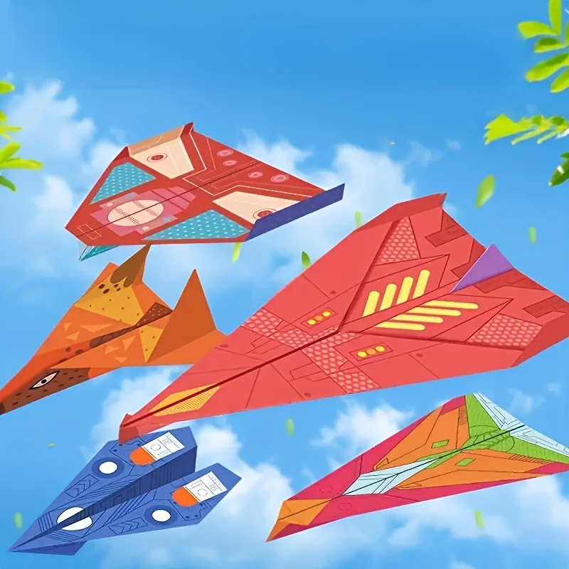 Kids Education Activities - 36 Lembar Kertas Pesawat Terbang Origami