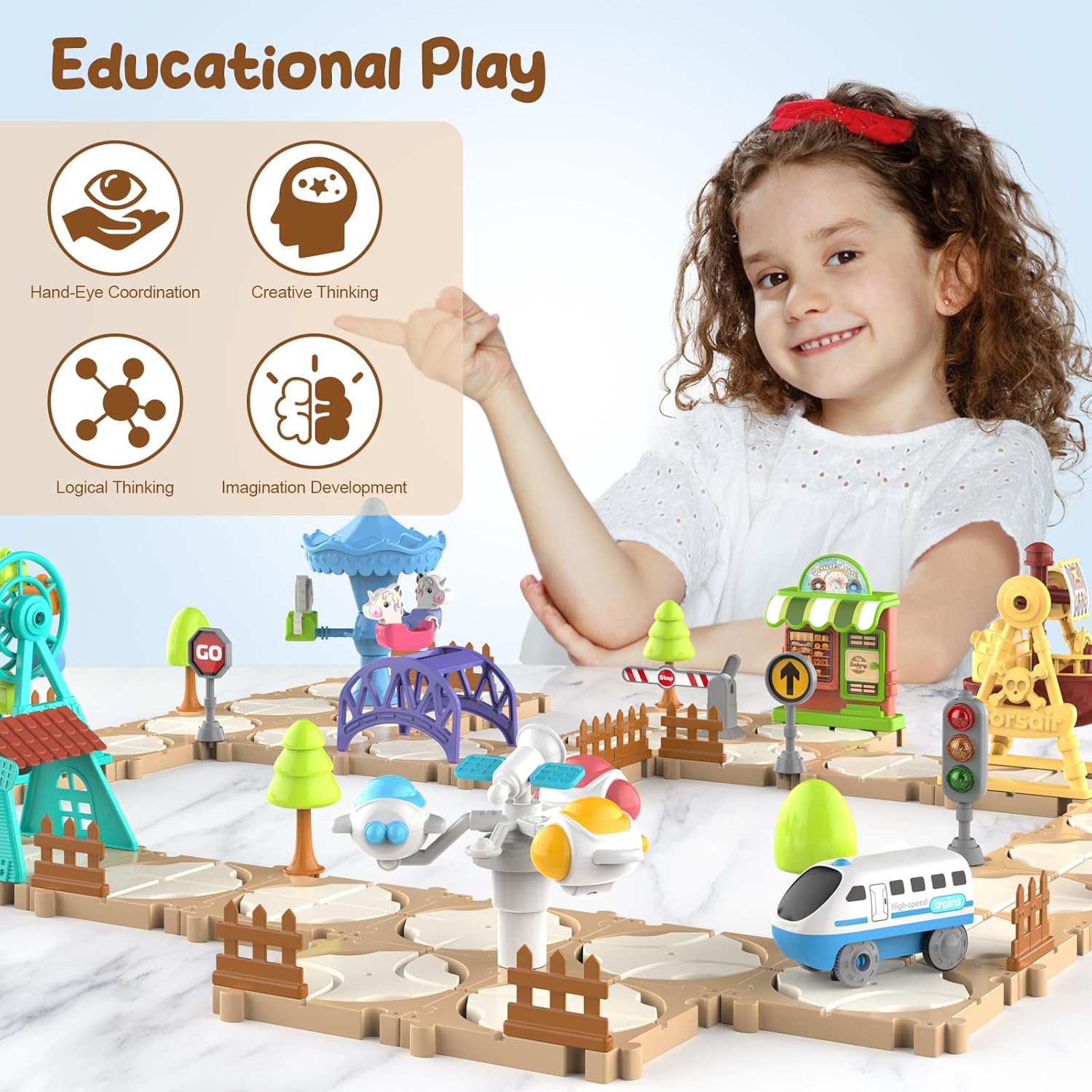 Set Mobil Puzzle DIY, Permaina - Kids Education Board ulasan dan harga
