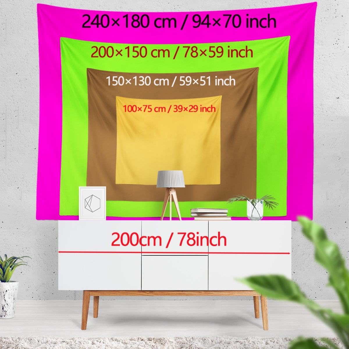 Tapestry Tata Surya tanpa bing - Kids Educational Posters ulasan dan harga