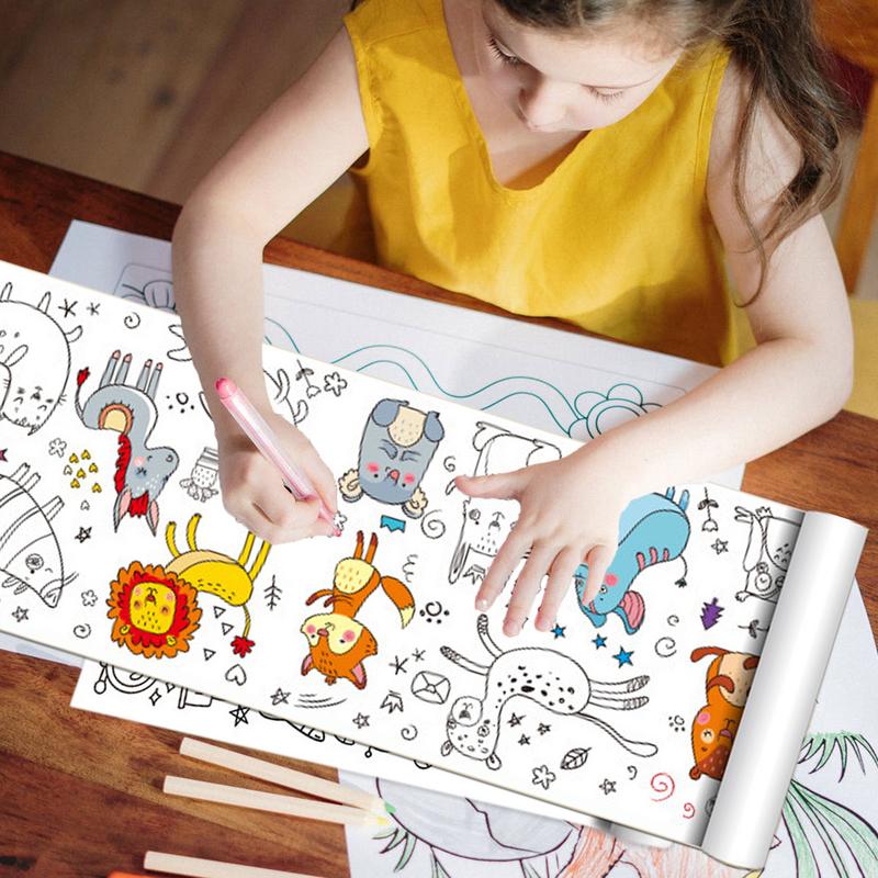 Gulungan Kertas Mewarnai untuk - Kids Education Wallpaper ulasan dan harga
