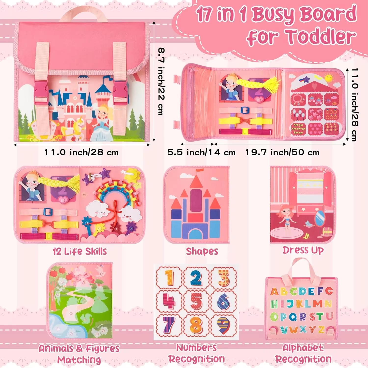 Tas Ransel Aktivitas Kastil Pu - Kids Education Activities ulasan dan harga