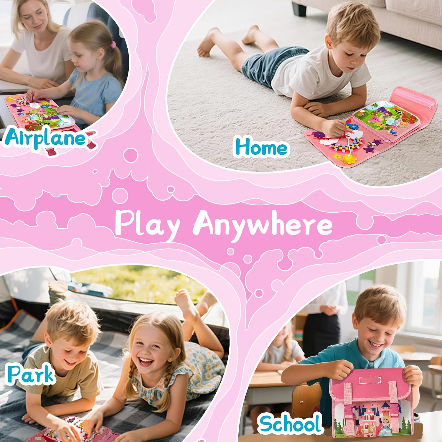 Tas Ransel Aktivitas Kastil Pu - Kids Education Activities ulasan dan harga