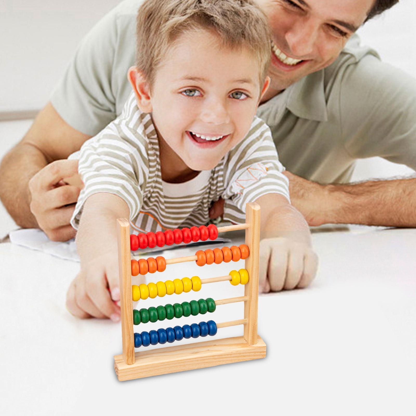 Mainan Sempoa Bingkai Kayu Ala - Abacus Counting Bead ulasan dan harga