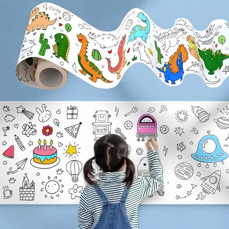 Gulungan Kertas Mewarnai Anak- - Kids Education Wallpaper ulasan dan harga