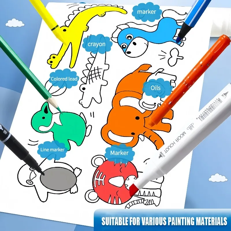 Gulungan Kertas Mewarnai Anak- - Kids Education Wallpaper ulasan dan harga
