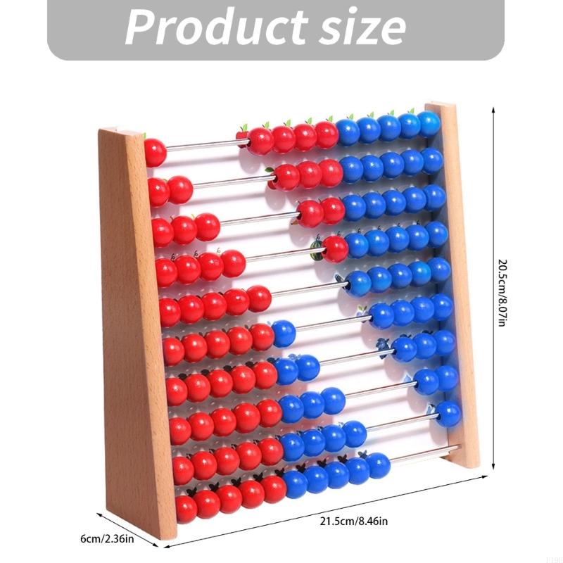 Sempoa Kayu dengan Manik-manik - Abacus Counting Bead ulasan dan harga