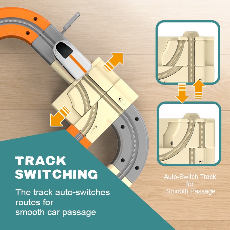 Mainan Kereta Rel Ajaib Tangga - Kids Education Level ulasan dan harga