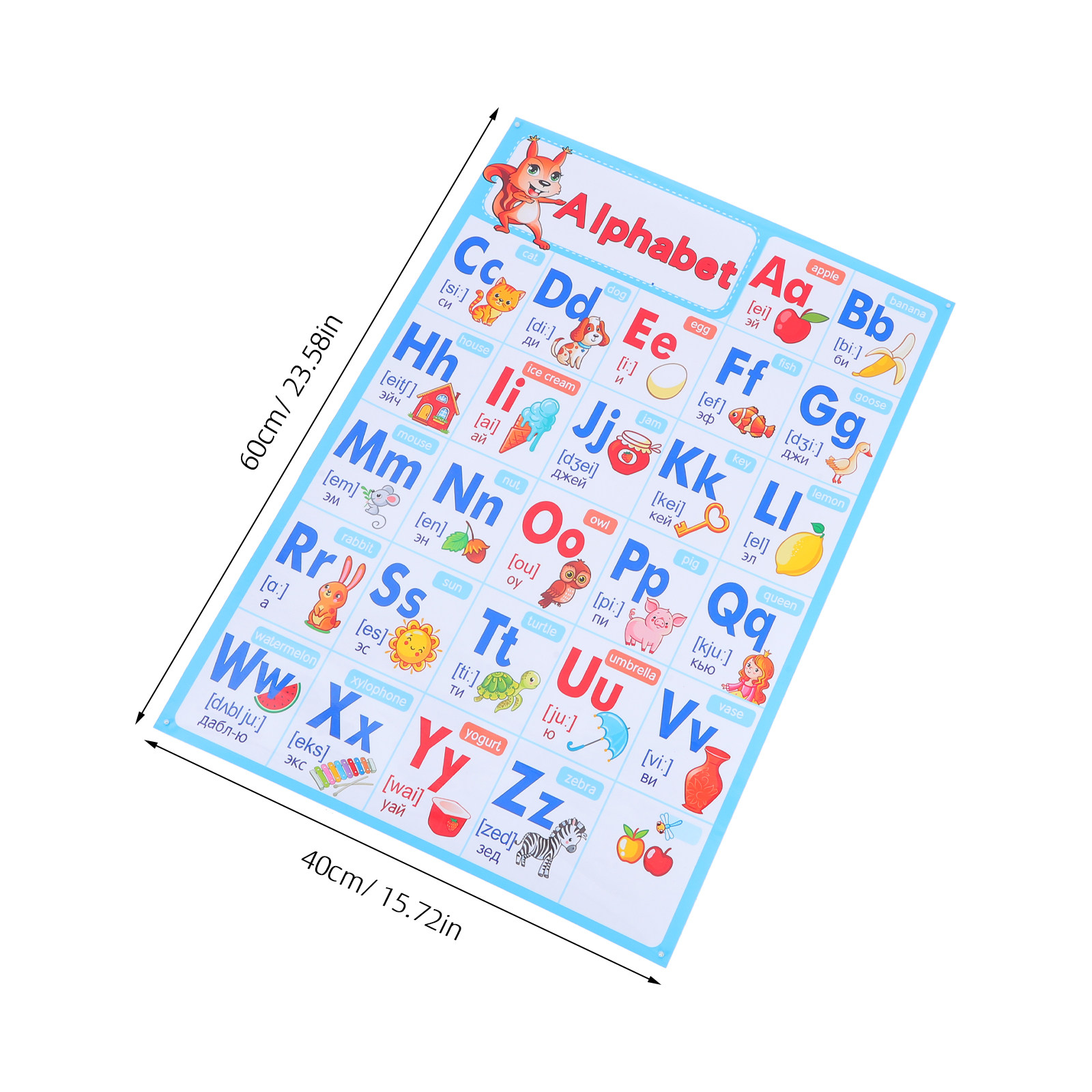 Poster Abc untuk Ruang Kelas P - Kids Education Wallpaper ulasan dan harga