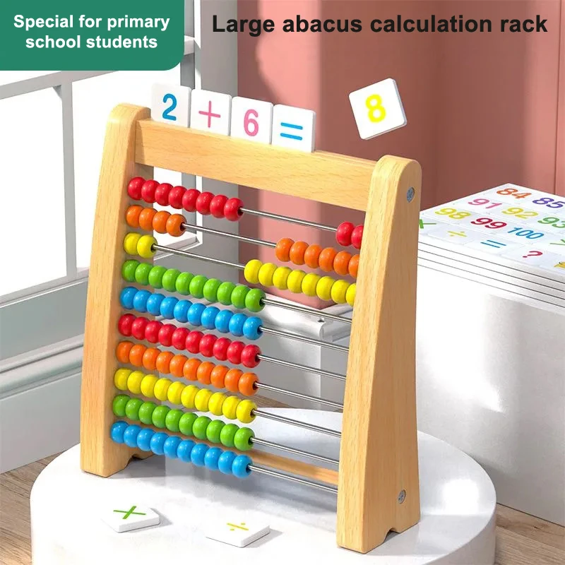 Mainan Menghitung Kayu Mainan  - Abacus Counting Bead ulasan dan harga