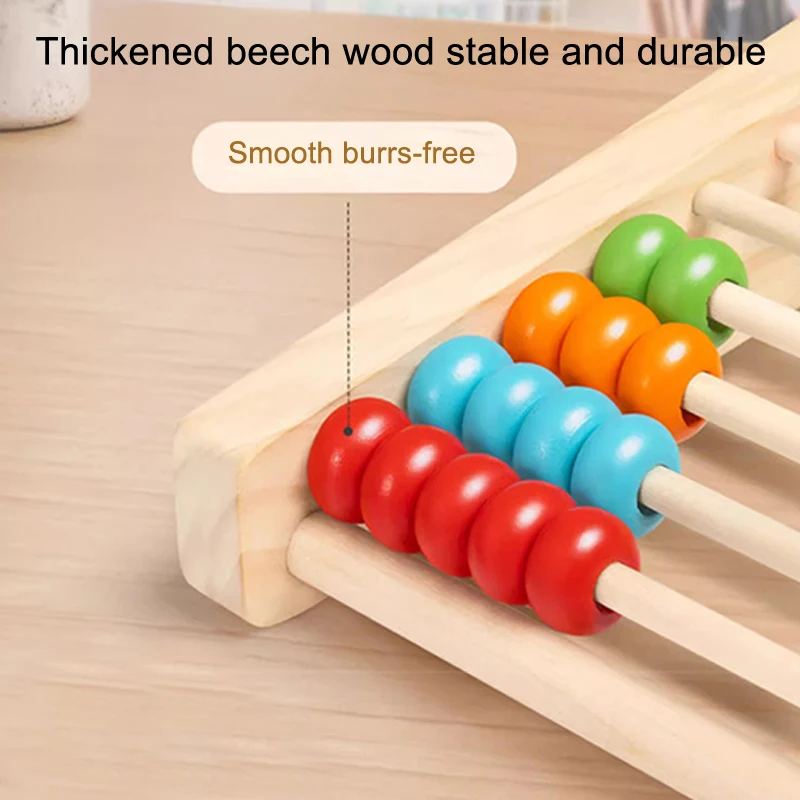 Mainan Menghitung Kayu Mainan  - Abacus Counting Bead ulasan dan harga