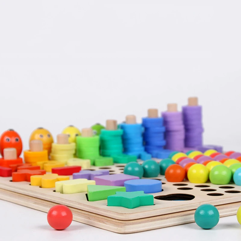 Mainan Edukasi Anak Montessori - Kids Education Board ulasan dan harga