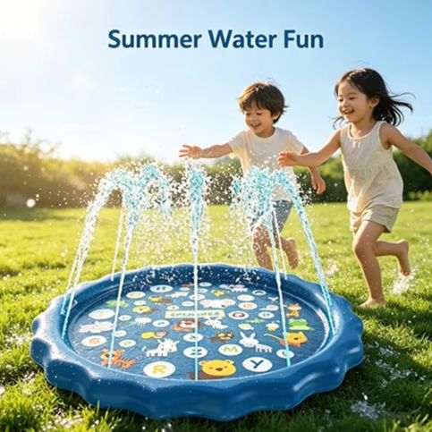 Alas Main Semprotan Air Anak O - Kids Education Rug ulasan dan harga