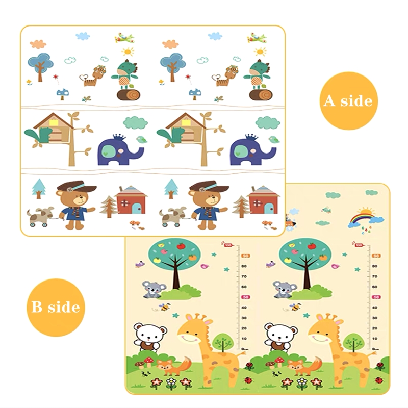 200x18 0/180x1 0/180X120Cm Tik - Kids Education Rug ulasan dan harga