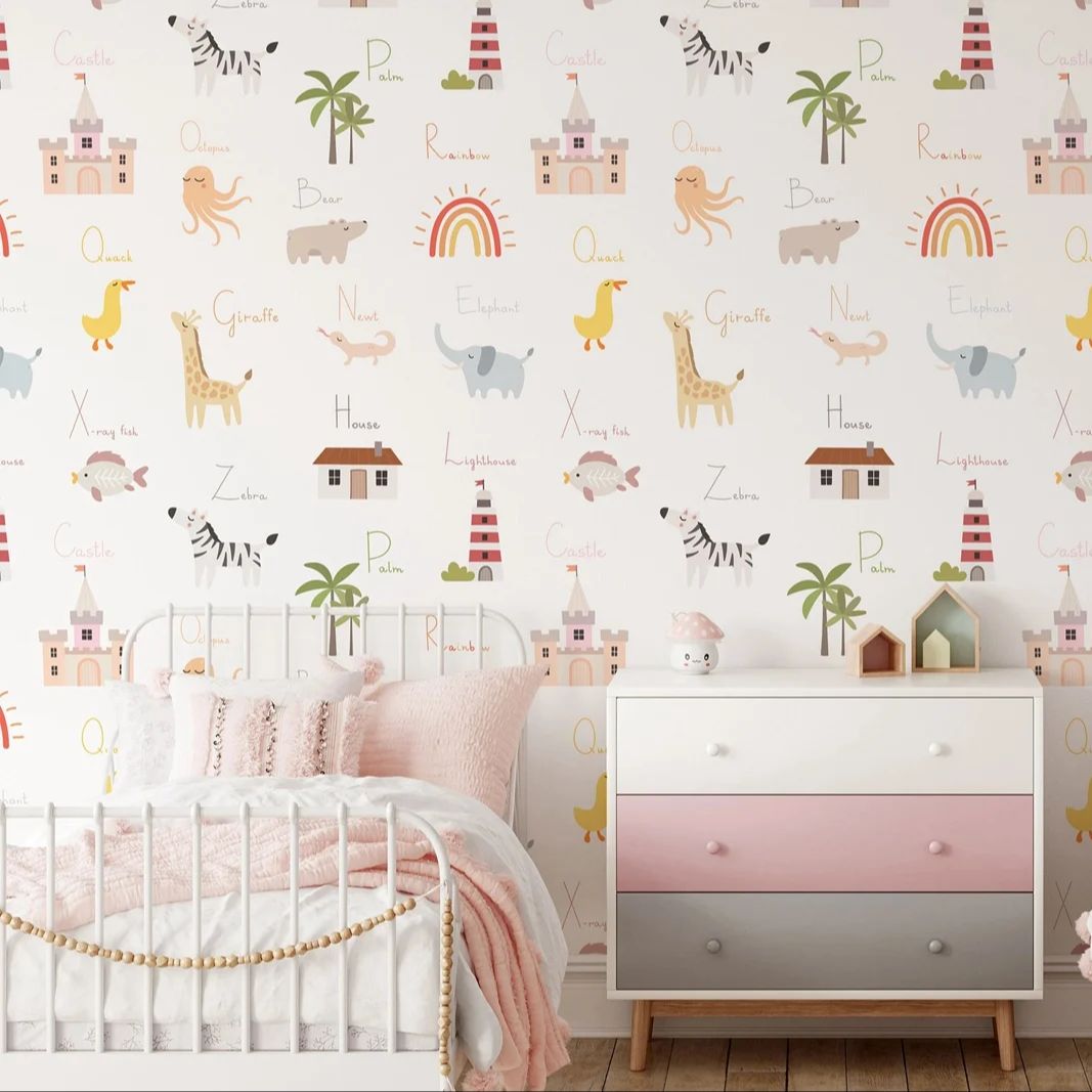 Wallpaper Edukasi Anak Tempel  - Kids Education Wallpaper ulasan dan harga