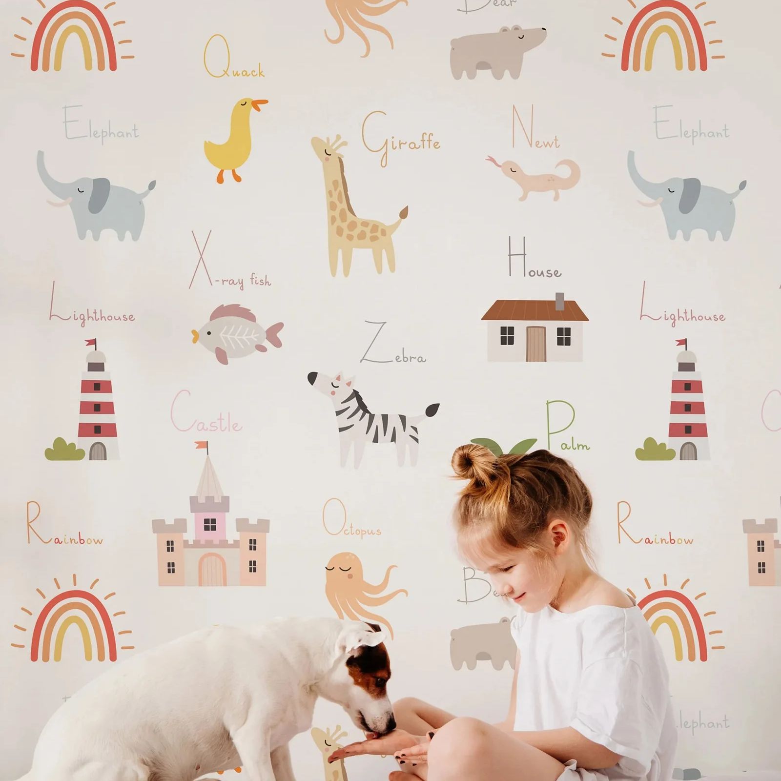 Wallpaper Edukasi Anak Tempel  - Kids Education Wallpaper ulasan dan harga