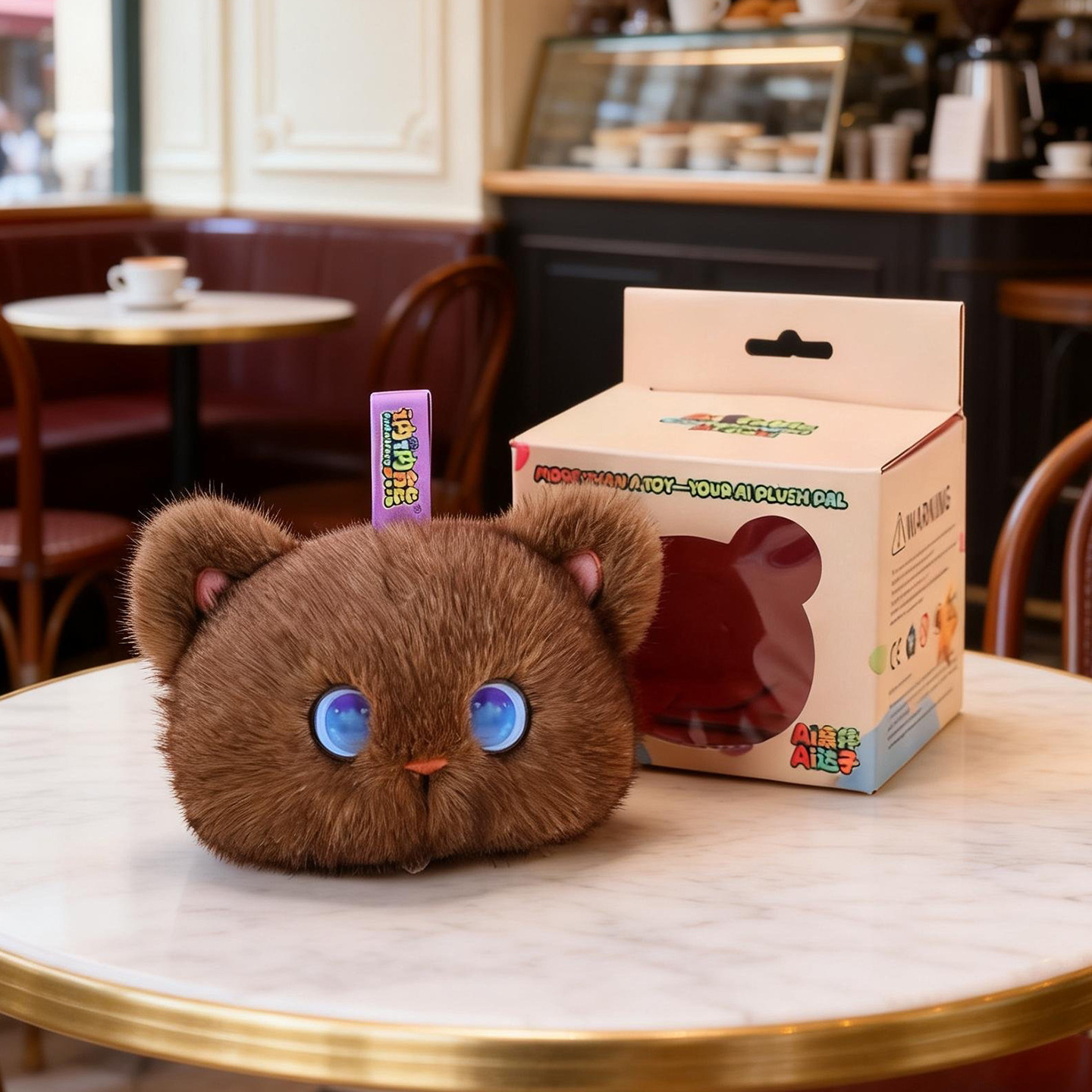 Mainan Kucing Boneka AI Tobot, - Kids Education In Us ulasan dan harga