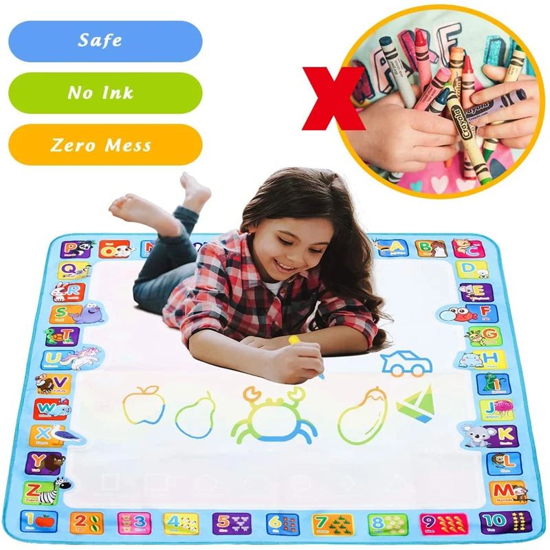 Coolplay Alas gambar air ajaib - Kids Education Rug ulasan dan harga