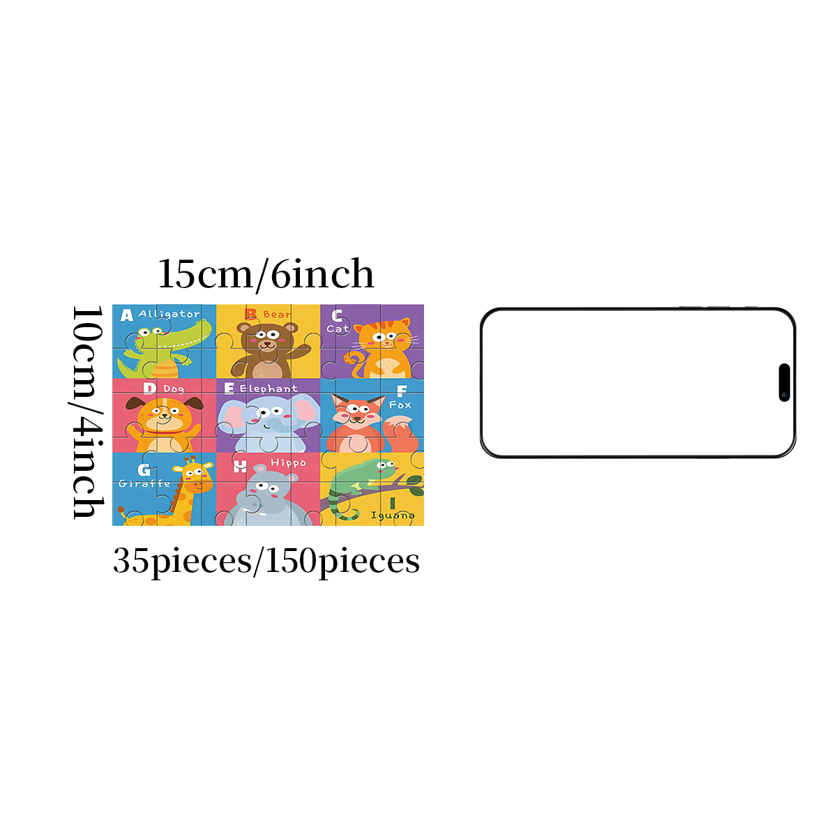 1 Buah Puzzle Jigsaw Kayu Eduk - Kids Education In Us ulasan dan harga