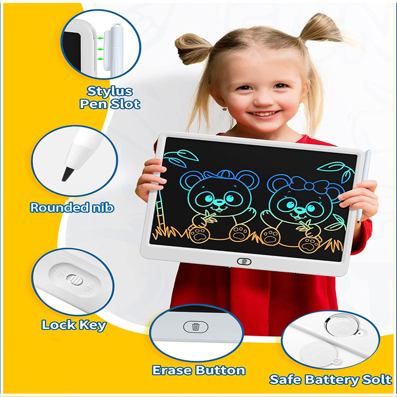 13/16 Inci LCD Tablet Gambar P - Kids Education Board ulasan dan harga