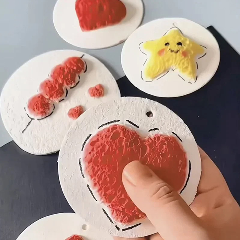 1 Buah Kertas Tekstur Busa Aja - Kids Education Board ulasan dan harga