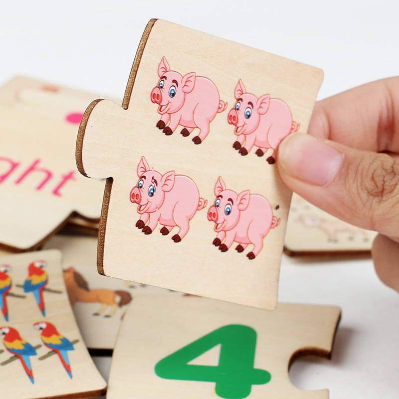 Papan Puzzle Kayu Bentuk Hewan - Kids Education Board ulasan dan harga