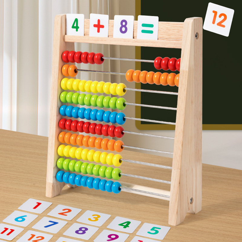 Manik-manik Kayu untuk Menghit - Abacus Counting Bead ulasan dan harga