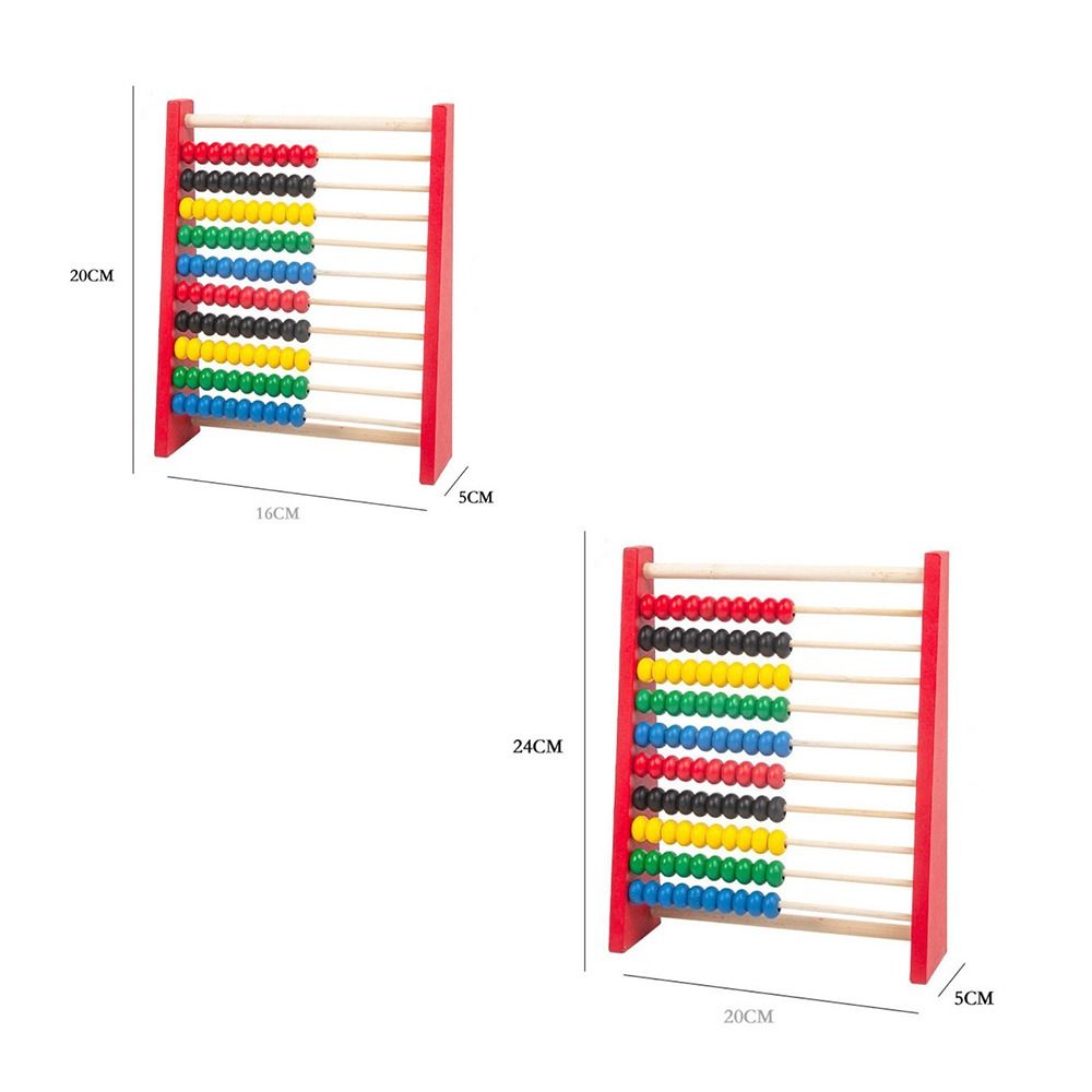 Abakus Kayu Tahan Lama untuk P - Abacus Counting Bead ulasan dan harga