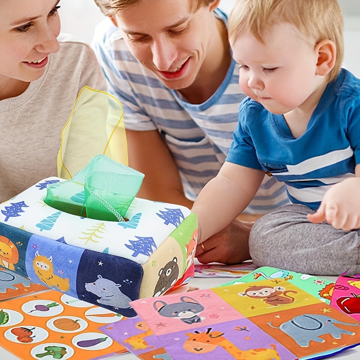 Mainan bayi Montessori, kotak  - Kids Education Board ulasan dan harga