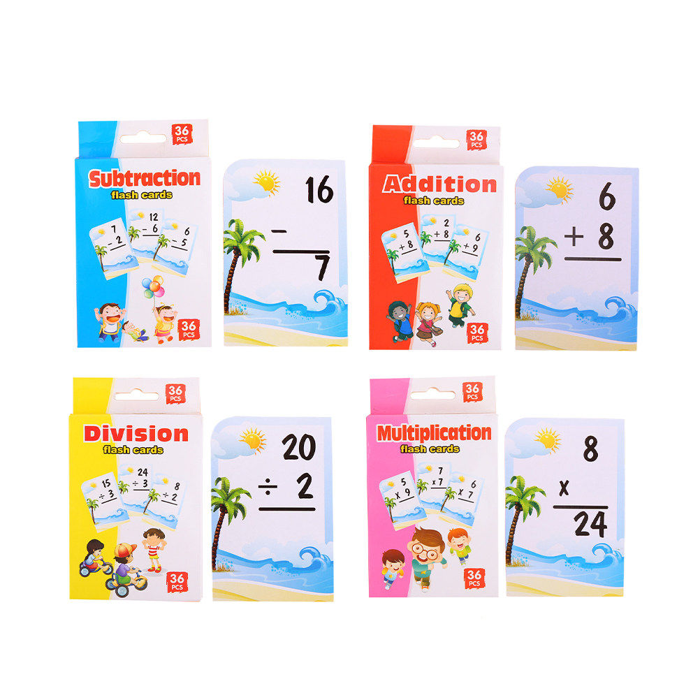 4 Kotak Kartu Belajar Matemati - Game Educational For Kids Free ulasan dan harga