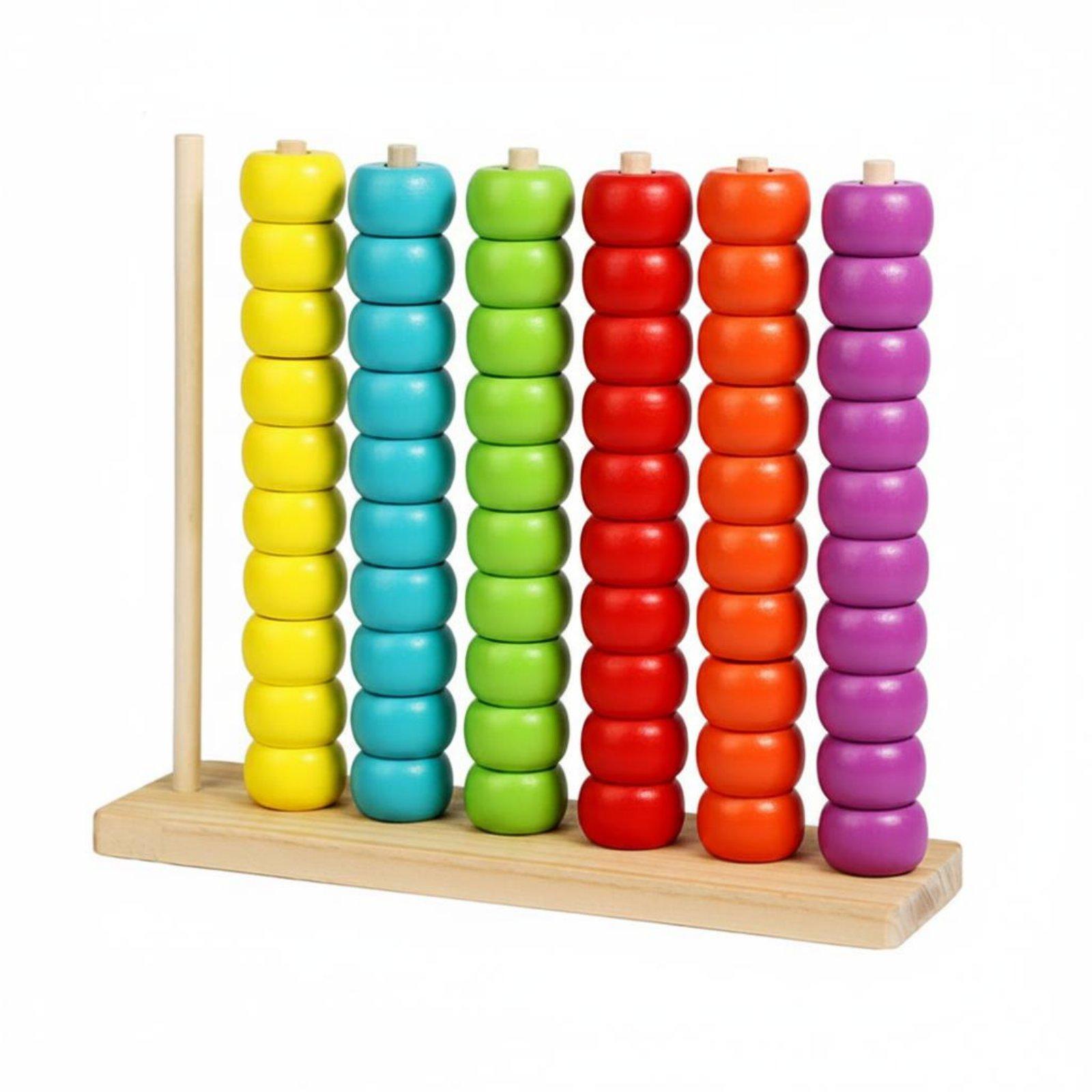 Abakus Warna-warni Pengenal Wa - Abacus Counting Bead ulasan dan harga