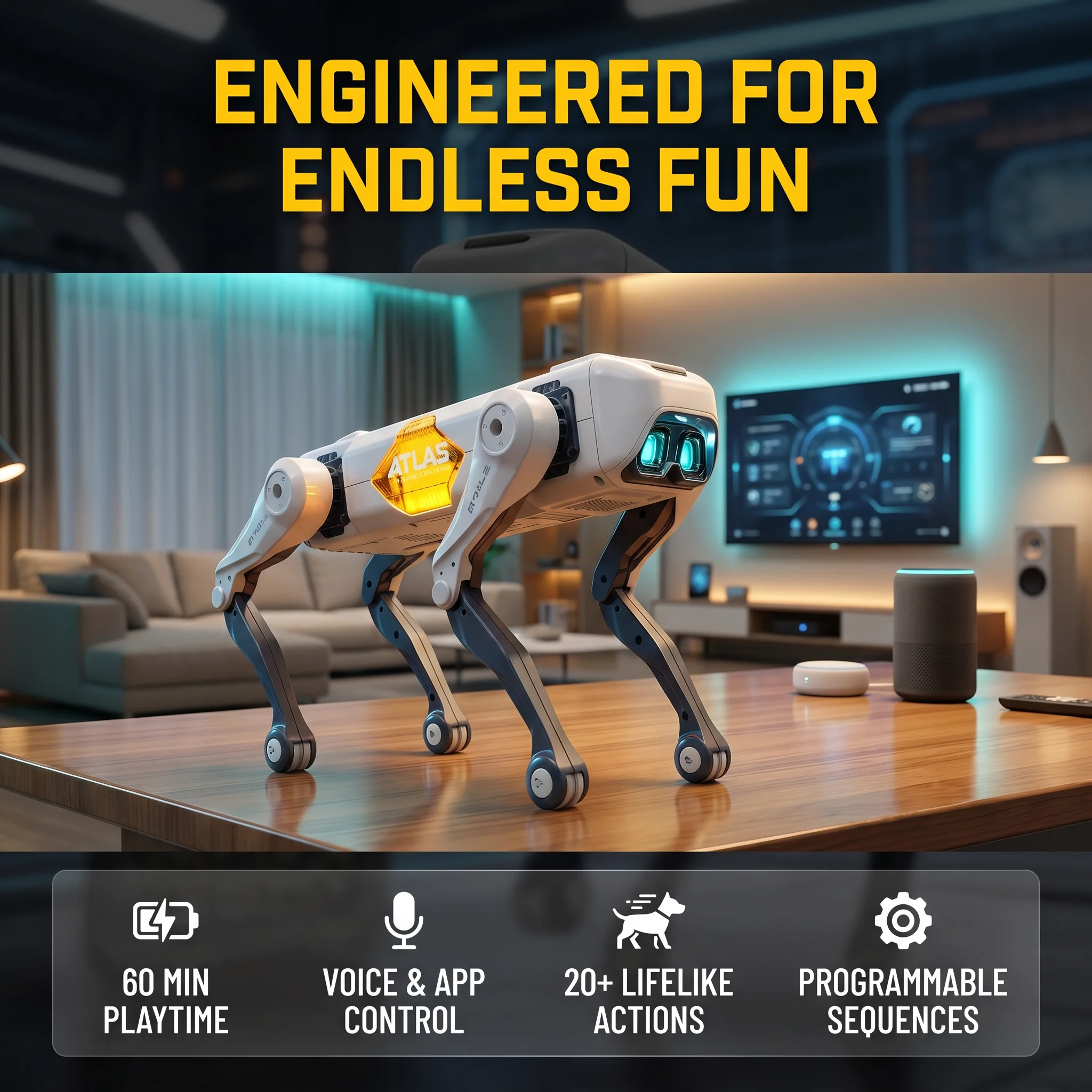 Robot Anjing Pintar AI, Kontro - Kids Educational Game ulasan dan harga