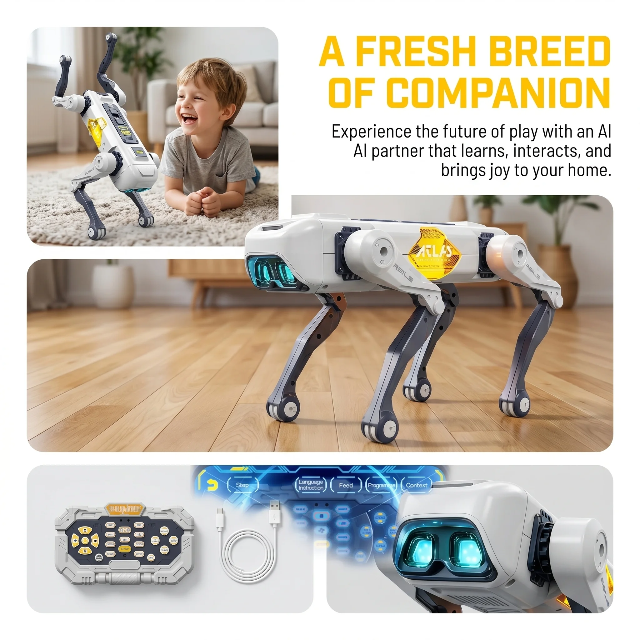 Robot Anjing Pintar AI, Kontro - Kids Educational Game ulasan dan harga