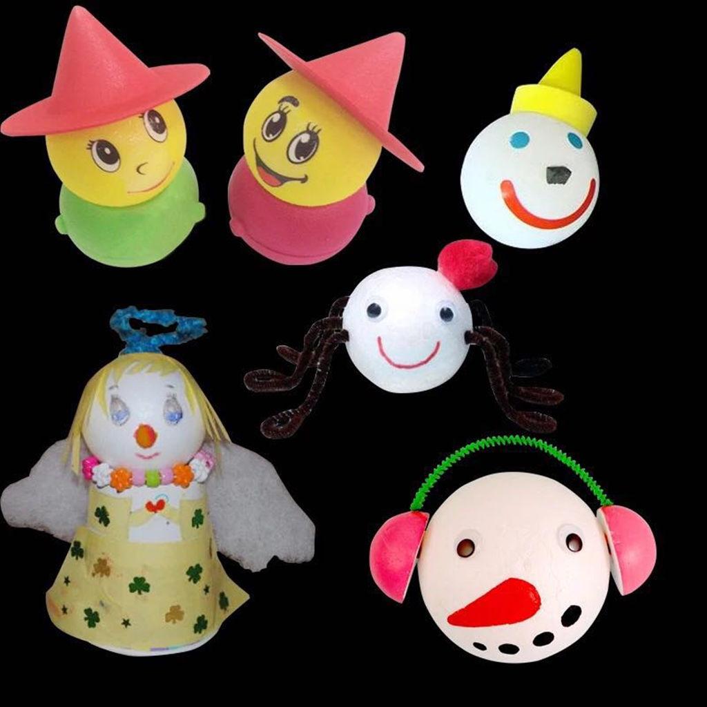 Manik-manik Busa Putih Bulat P - Kids Education Activities ulasan dan harga