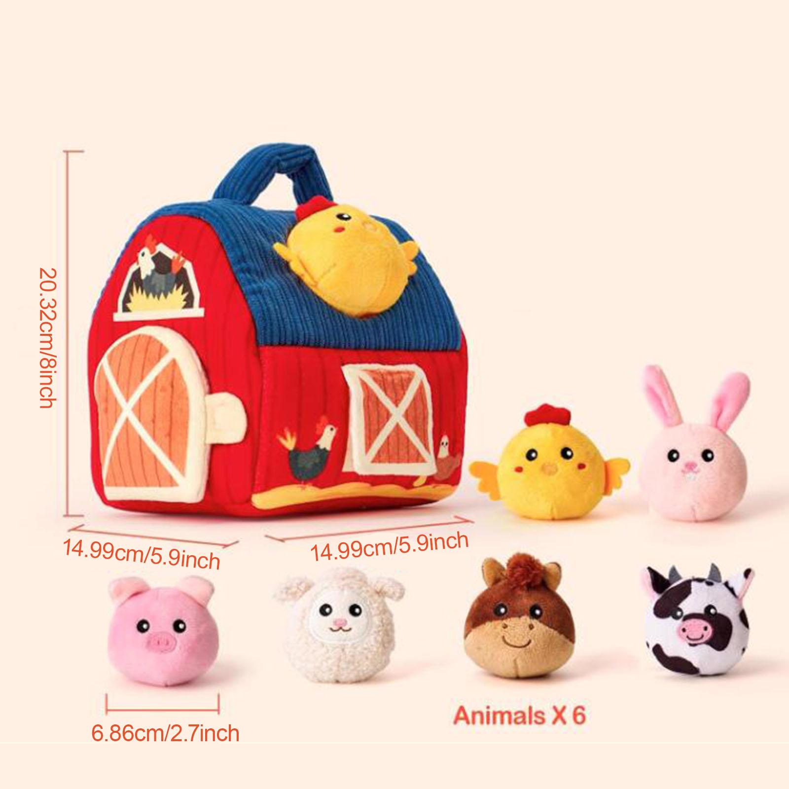 Hadiah Hewan Ternak Boneka Lem - Kids Education Learn Tv ulasan dan harga